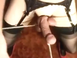 Cock and Ball Air Guitar CD girlsy CBT