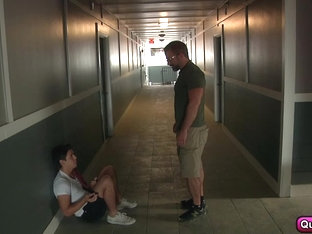 Hot twink Dylan Drive vs hairy and horny bear Dirk Caber