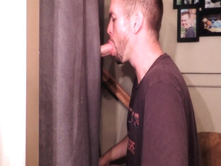 Hung Straight Curious Lad Tries Out My Gloryhole