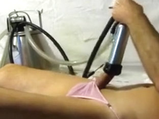 .machine a traire sur le lit