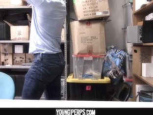 YoungPerps - Hot Security Guard Unlawfully Plows A Perp’s Tight Asshole