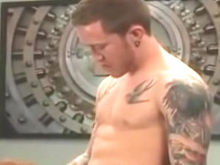 Hunky gay redhead sucked and fucked by hottie