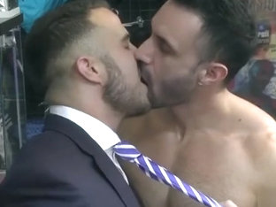 Big dick gay dildo with cumshot