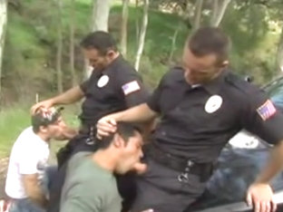 busted by the police at gay sex
