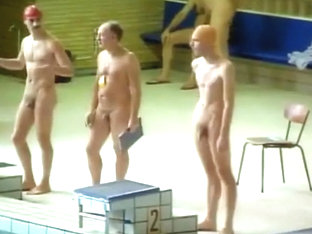Naturist swimming competition