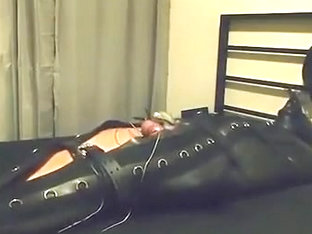 GIMP / Sleepsac with CBT, Electro, Chastity & breathcontrol