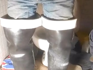 nlboots - jeans toilet waders