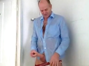 Juicy Dressed Shower Jack Off