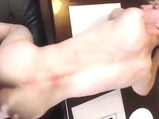 Butt-ravaged teen swallows