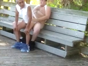 Fabulous homemade gay movie with Daddies, Voyeur scenes