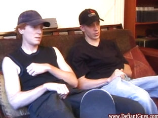 Straight punks suck and wank each other
