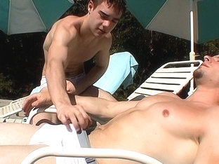 Zack  Mike - Jackin by the Pool - Mike Roberts  Zack Randall - UndieTwinks