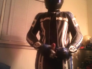 Jack Off in bike gear