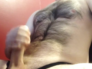 jacking off in my girl's black panties