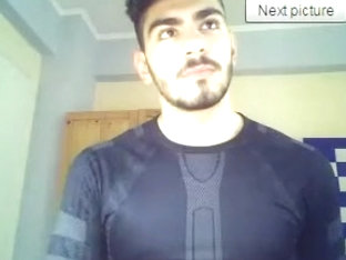 Greek Gorgeous Footballer,Big Round Ass On Doggy & Nice Cock