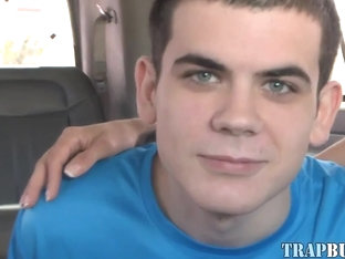Straight teen masturbates