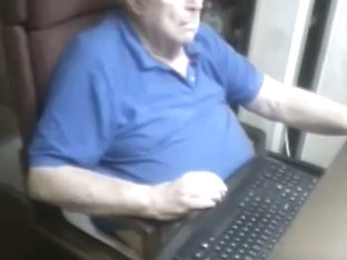 Grandpa stroke on webcam 4