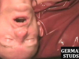 German Jock Sucks Off His Boyfriend After Getting Breed