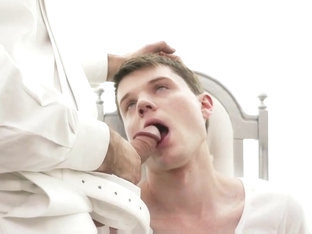 MormonBoyz-Older priest masturbates nervous young Mormonboy